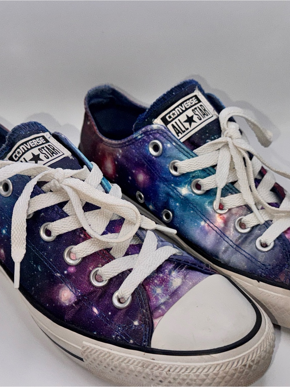 CONVERSE ALL STAR LOW TOO GALAXY PRINT SNEAKERS